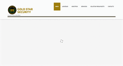 Desktop Screenshot of goldstarseguridad.com